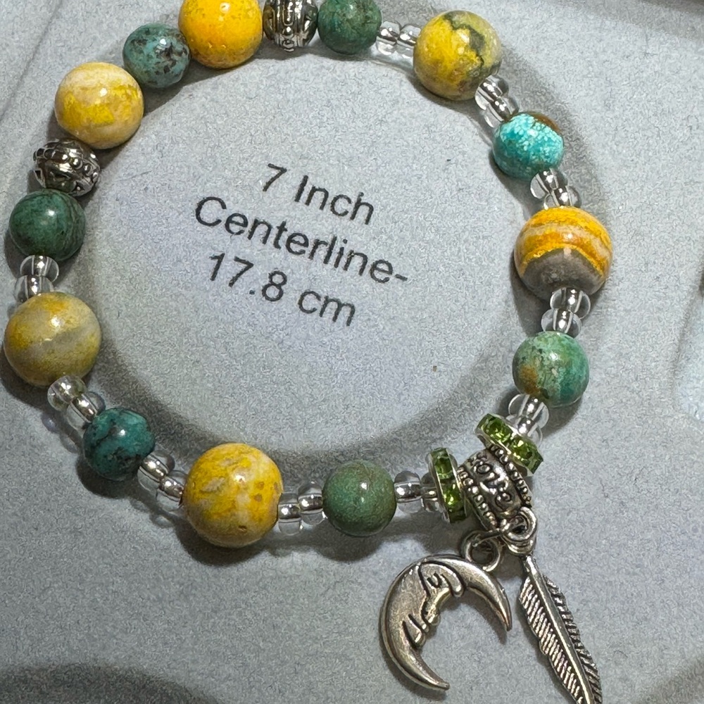 Homemade by Me. Gemstone bracelets